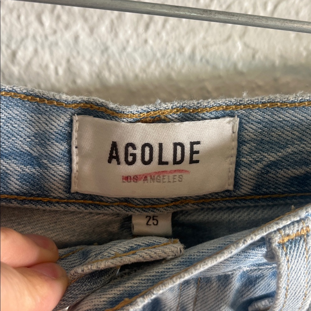 AGOLDE Riley Ripped Jeans Sz 25 - Picture 8 of 13